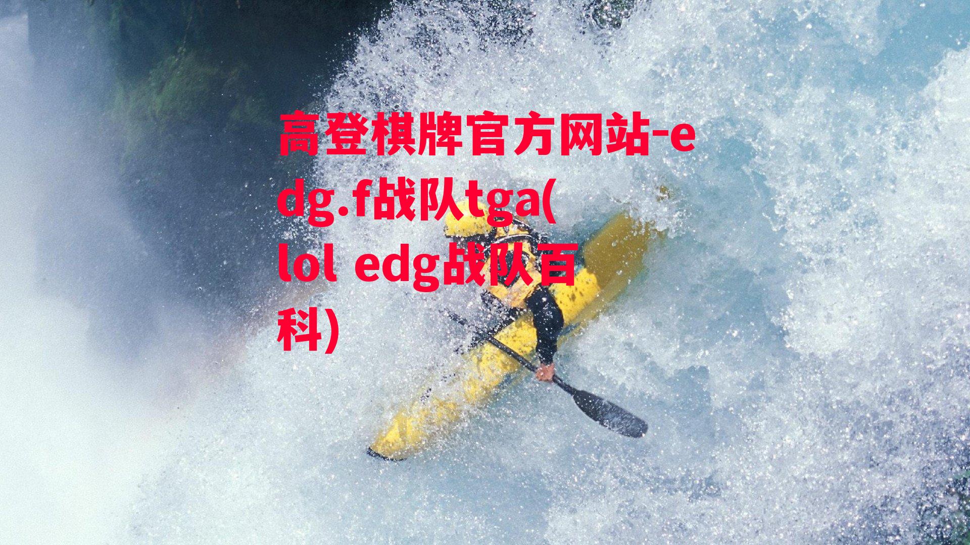 edg.f战队tga(lol edg战队百科)